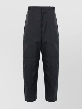 Jil Sander wool relaxed-fit straight-leg trousers