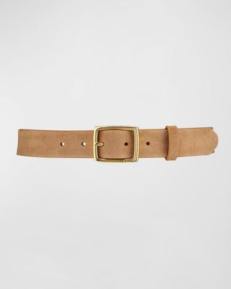 Rag & Bone Suede Boyfriend Belt