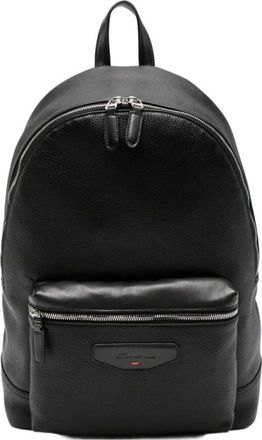 Santoni Tassen, Heren, Zwart, ONE Size, Backpacks
