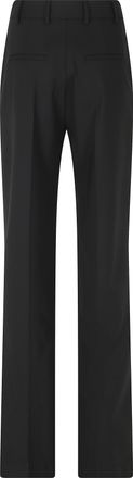 Giuseppe Di Morabito Tailored Logo Patch Wool Straight-Leg Pants