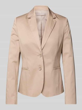 Christian Berg Regular Fit Blazer mit Reverskragen und Paspeltaschen in Taupe, Gr&ouml;&szlig;e 34