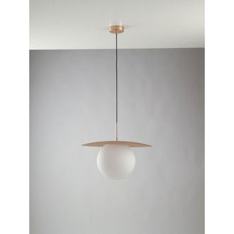 Fan Europe Fan Europe Luceambientedesign - L&aacute;mpara Colgante De Techo Globe, Oro Satinado, E27