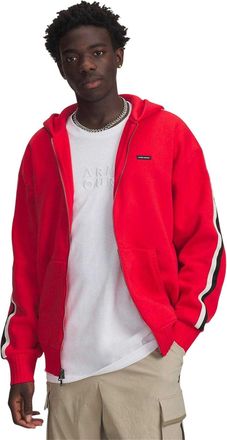 Under Armour Heren Icon-sweatjack met capuchon (Rood)