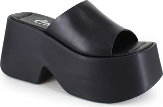Candie's Danna Platform Slide Sandal in Black at Nordstrom, Size 8Us