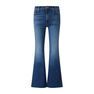 Mother Flared Jeans, female, Blue, Size: W28 The Lil Doozy Fray
