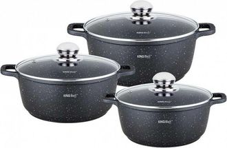 OEM Juego De Macetas De M&aacute;rmol Kinghoff Kh-1606