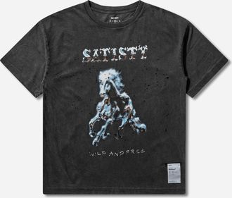 SATISFY Men s MothTech T-Shirt Aged Black