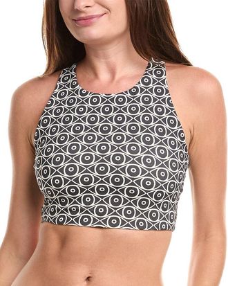 Spiritual Gangster Mystic Eye Laurel Longline Bra