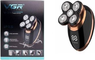 Trade Shop Trade Shop - Rasoio V-316 5in1 Electrical Batteria Con Display Led Lcd Con Fili