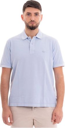 Lacoste Polo van piqu&eacute; met klassieke pasvorm - Heren - Polos - Blauw - 2XL - Tops