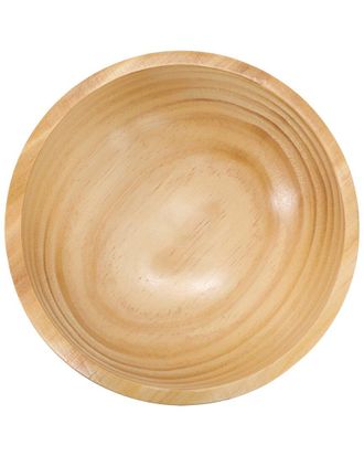 MegaChef 7In Bamboo Wood Serving Bowl