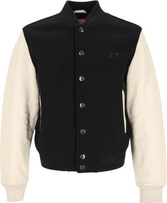 Diesel L-Arry-Wrd Bomberjack - Heren - Bomber jackets - Veelkleurig - L - Katoen - Jassen