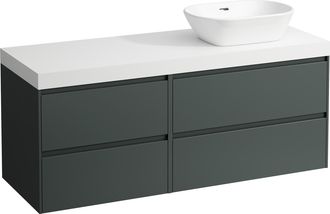 Laufen Laufen Lani Encimera De Lavabo Blanco Mate Incl. Mueble Bajo, 1