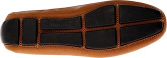 Massimo Matteo Penny with Cheeta Vamp Tan Bison / Cheeta MM-3178P-901 Womens