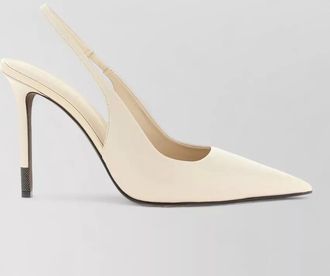 Brunello Cucinelli monile slingback pumps pointed toe stiletto
