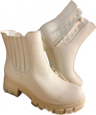 Corkys Footwear Womens As If Boots In Ivory