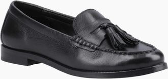 Hush Puppies Womens Connie Womens Tassel Loafers - Black - Size: 7