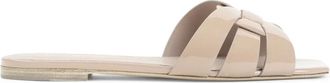 Saint Laurent Tribute Sandals - female - Saint Laurent - Sliders - Beige - 4 1/2 UK - Shoes
