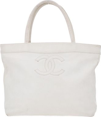 Chanel CC Shoulder Hand Tote Bag