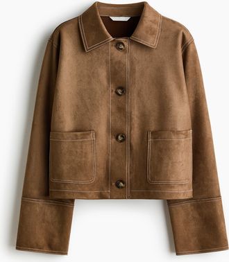 H&M Jerseyjacke - Beige