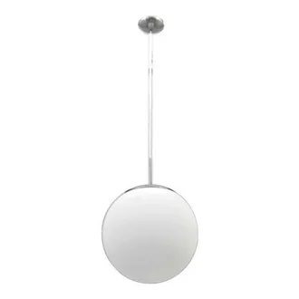 Fabrilamp Fabrilamp - Colgante Global 1xe27 Al.reg.xd.25cm Niquel/blanco