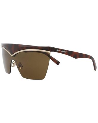 Saint Laurent Womens Sl614mask 99Mm Sunglasses