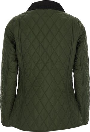 Barbour Womens Quilted Jacket Green Coat