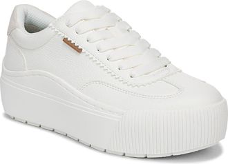 Dr. Scholls Time Off Platform Sneaker in White at Nordstrom, Size 9.5