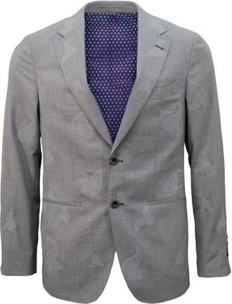 Lords of Harlech Jaques Wool Blazer in Flannel at Nordstrom, Size 44