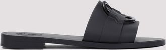 Moncler Black Mon Rubber Flats