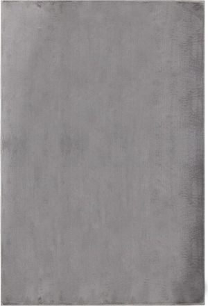 Novatrend Alfombra de sal&oacute;n moderna gris 120x120 cm