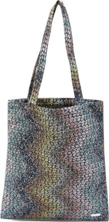 Missoni Home Sequin-embellished Zig-zag Tote Bag