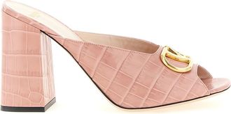 Valentino Garavani Pink Logo Heels
