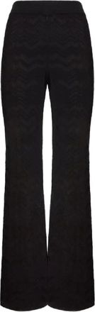 Missoni Wide Trousers, female, Black, XS, Wide Leg Trousers