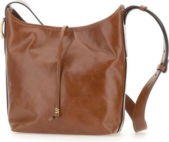 Gianni Chiarini Tassen, Dames, Bruin, ONE Size, Leer, Carla Crossbody Tas