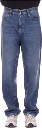 Carhartt Work in Progress Jeans, Heren, Blauw, W30, Katoen, Carhartt Jeans Dark Blue
