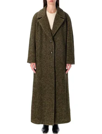 Emporio Armani New York Bouclé Wool Coat