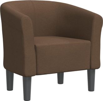 vidaXL Sill&oacute;n De Tela Marr&oacute;n Vidaxl