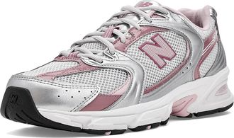 New Balance Classics 530 Athletic Shoes Silver Metallic/Rosewood : US Mens 10 - Womens 11.5 D - Medium, Textile