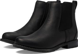 Ariat Wexford Waterproof Chelsea Boots Womens Pull-on Boots Black : 6.5 B - Medium, Leather