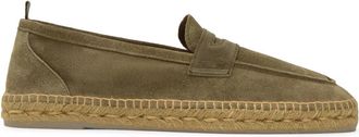 Castaner Nacho Alpargata Plana - Heren - Espadrilles - Groen - 40 EU - Leer - Schoenen