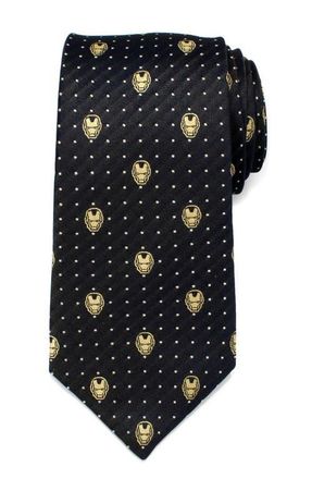 Cufflinks Inc. Iron Man Silk Tie in Gray at Nordstrom, Size Regular