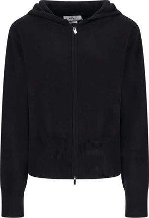 Notshy Zora hooded zip cardigan - Black