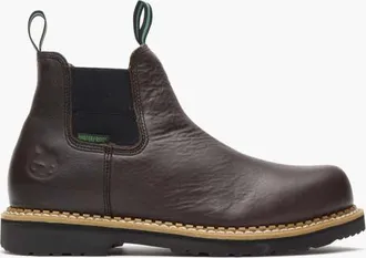 Georgia Boot High Romeo Steel Toe Boot in Soggy Brown at Nordstrom, Size 11.5