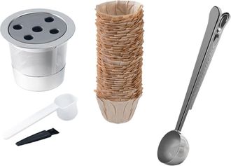 OEM Tazas De Caf&eacute; Rellenables, Filtros De Caf&eacute;, Juego De 8 Tazas