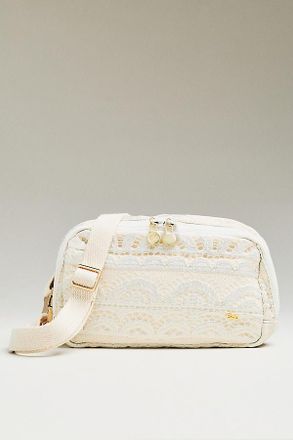 PQ Swim Vanilla Lace Crossbody Bag