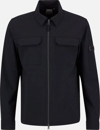 Barbour Mens Barbour International Ash Overshirt Navy - Size: 40/Regular
