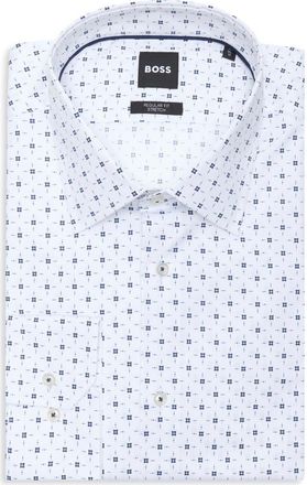 BOSS Joe Kent Dress Shirt in Wht at Nordstrom Rack, Size 17R