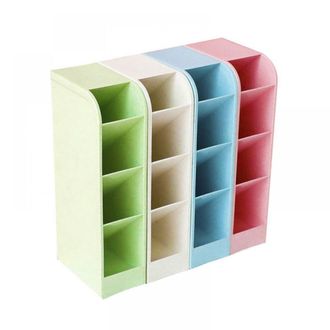 OEM Elegantes Accesorios De Escritorio, Organizadores De Papeler&iacute;a De Gran Tama&ntilde;o Que Ahorran Espacio Y Portal&aacute;pices Fabricados Con Paja De Trigo, Aptos T