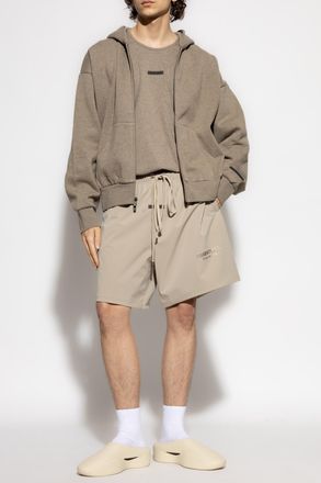 Fear of God T-shirt With Logo, Mens, Grey